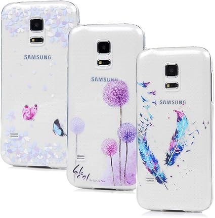 S5 Mini Handyhulle Vogu Sana Handytasche Kompatible Mit Samsung Galaxy S5 Mini Hulle Case Cover Transparent Silikon Tasche Schutzhulle Skin Softcase Dunn Schale Bumper 3 Silikonhullen Madchen S1 Amazon De Elektronik Foto