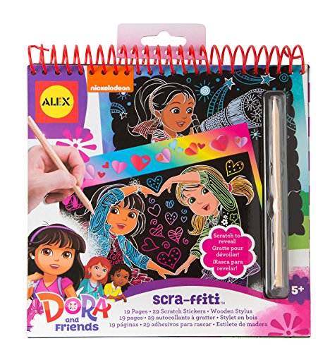 Dora and Friends Scra-ffiti Scratch Art