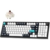 Keychron Q5 Max Wireless Custom Mechanical Keyboard, 2.4 GHz Bluetooth QMK Full Aluminum 96% Layout RGB with Hot-swappable Gateron Brown Switch Compatible with Mac Windows Linux