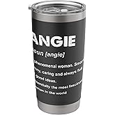 Angie Name Stainless Steel Insulated Tumbler