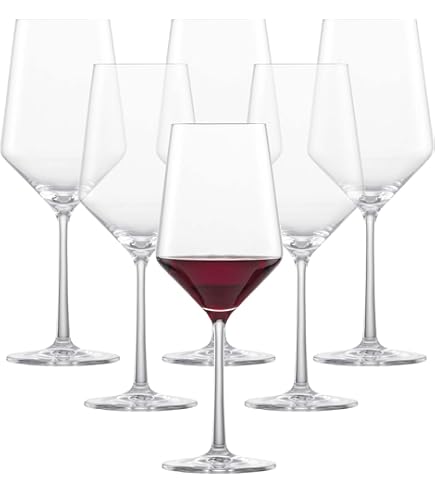 Amazon.com | Baccarat Box of Wine, Set of 6: Wine Glasses