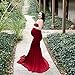 Pregnant Women Photography Clothing，Women's Elegant Fitted Boob Tube on Top Maternity Photography Dress