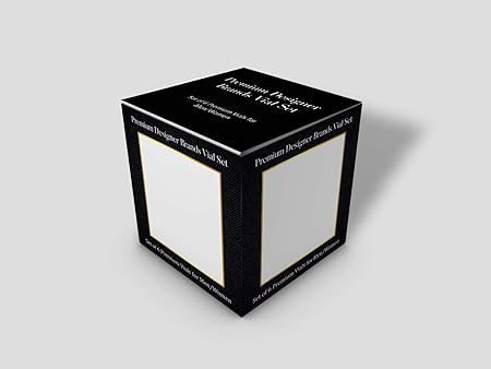 Koko Care Set of 6 Premium Designer Branded Vials - 6 * 1.5ml Vials for Women