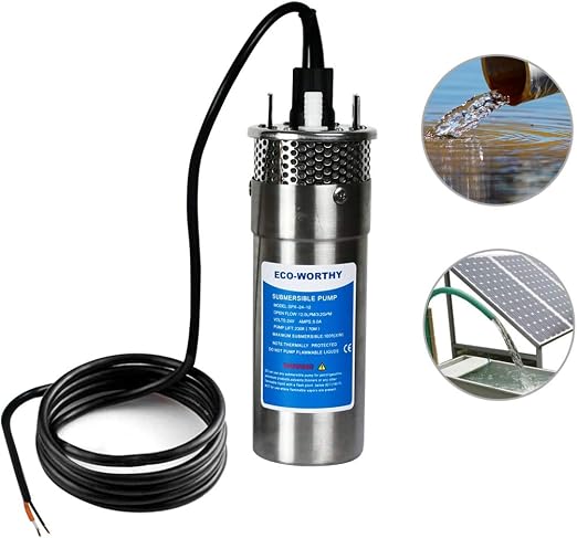 DCHOUSE Set Di Pompe Solari Per Fontana Con Batteria Di Backup, Pompa - copertina