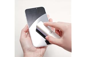 CLICK CLEAN Screen Cleaner, Fingerprint Proof Screen Cleaner Spray, All-in-One Cleaner with Microfiber and Shell for All Phones, Laptop and Tablet Screens (Purple)