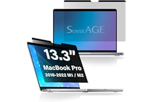 SenseAGE Magnetic Privacy Screen Filter for MacBook Pro 13.3", Easy On/Off Anti-Blue Light Privacy Screen Protector, Compatible for MacBook Pro 13"(2016-2022 M1 M2)