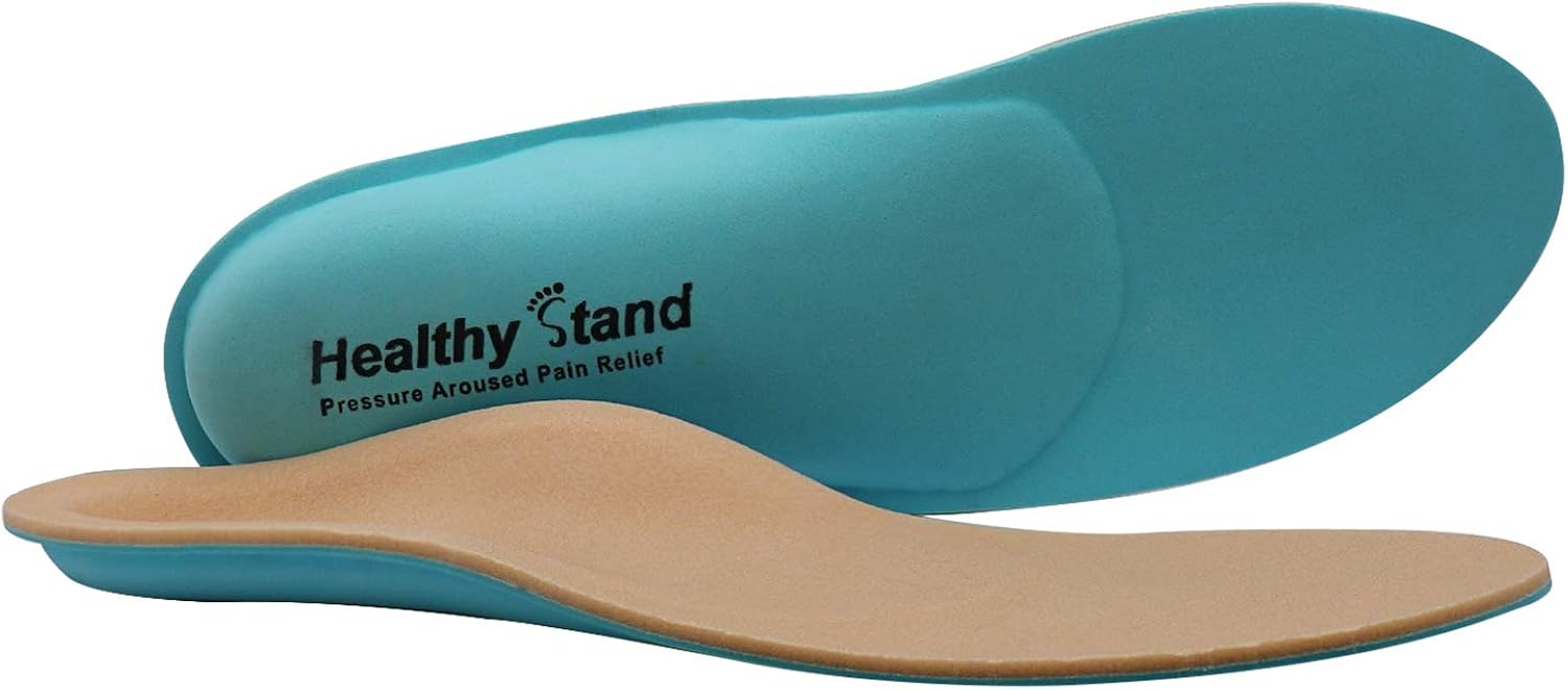 Healthy Stand Diabetic Insoles, Medical Functional shoe Insert for Men