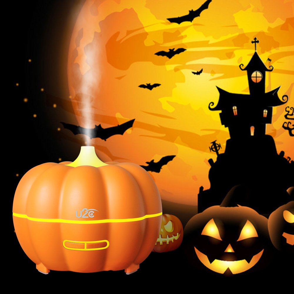 Essential Oil Diffuser , U2C【350 ML Smart APP Control】Ultrasonic Aromatherapy Diffuser Work with Amazon Echo, 7 Color LED Lighting Adjustable Cool Mist Humidifier for Children, Home, Yoga, Office