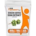 BulkSupplements Green Coffee Bean Extract Powder - Green Coffee Bean Supplements - Energy Support, Gluten Free, 800mg per Serving, 500g (1.1 lbs) (Pack of 1)