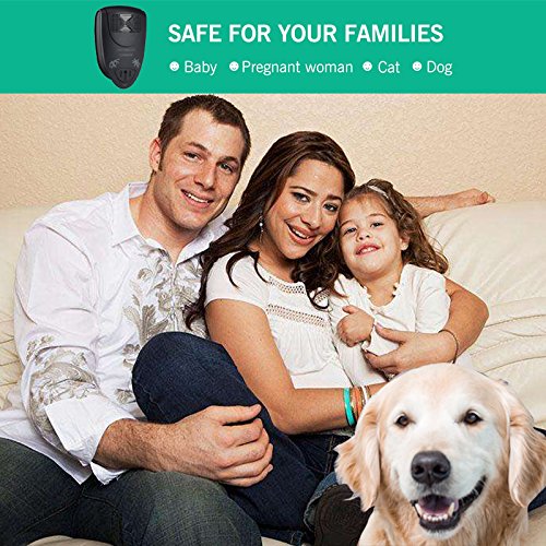 Pest Control Ultrasonic Repellent — Electronic Pest Repeller Plug in for Bugs and Insects - Mice Repellent to Repel and Prevent Mouse, Ant, Mosquito, Spider, Rodent, Roach,Child and Pets Safe Control
