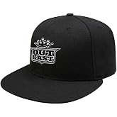 Outkast Baseball Cap White Imperial Crown Logo Official Black Snapback Size One Size