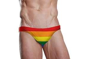 DALLONAN Sexy Swim Brief Bikini National Flag Beach Athletic Swimwear Briefs Sports …