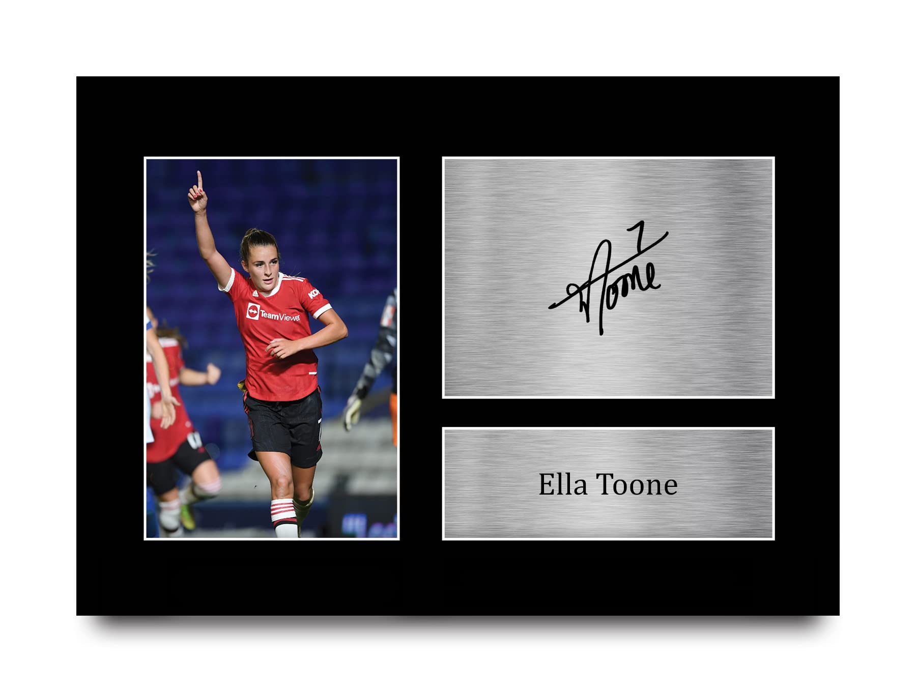HWC Trading A4 Ella Toone Womens Gifts Printed Signed Autograph Picture for Football Fans and Supporters - A4