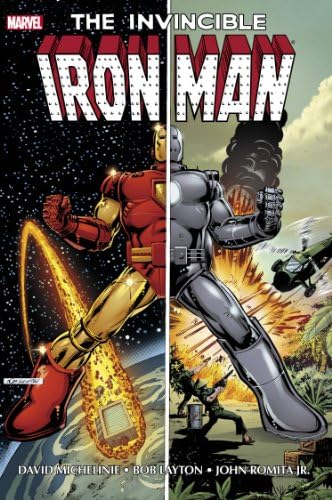 IRON MAN BY MICHELINIE LAYTON JRJR OMNIBUS HC 01 DM VAR Hardcover – 13 Feb 2013