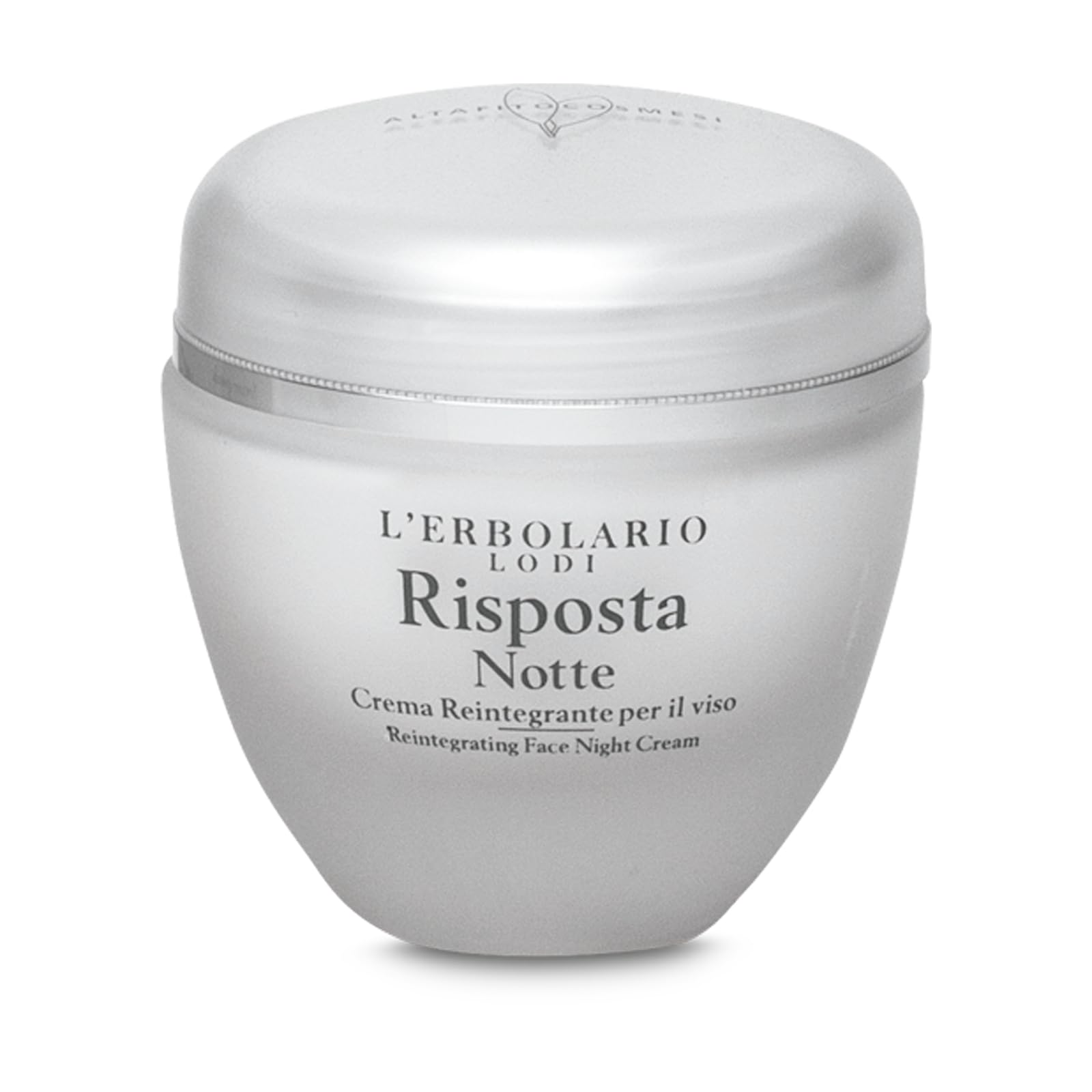 LErbolario Risposta Night Reintegrating Face Cream, 50 ml - Face Moisturizer - With Shea Butter - Moisturizing and Nourishing - Cruelty-Free