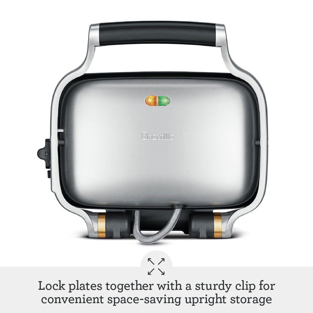 Breville the Perfect Press? Panini Press, BSG600BSS, Brushed Stainless Steel