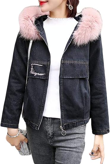 Amazon Bestmood裏起毛 ジージャン レディース デニムジャケット 厚手 防寒 冬服 アウター フード付き 防風 Gジャン ファッション コート ジャケット 通販 Amazon Bestmood裏起毛 ジージャン レディース デニムジャケット 厚手 防寒 冬服 アウター フード付き 防風 Gジャン ファッション コート ジャケット 通販