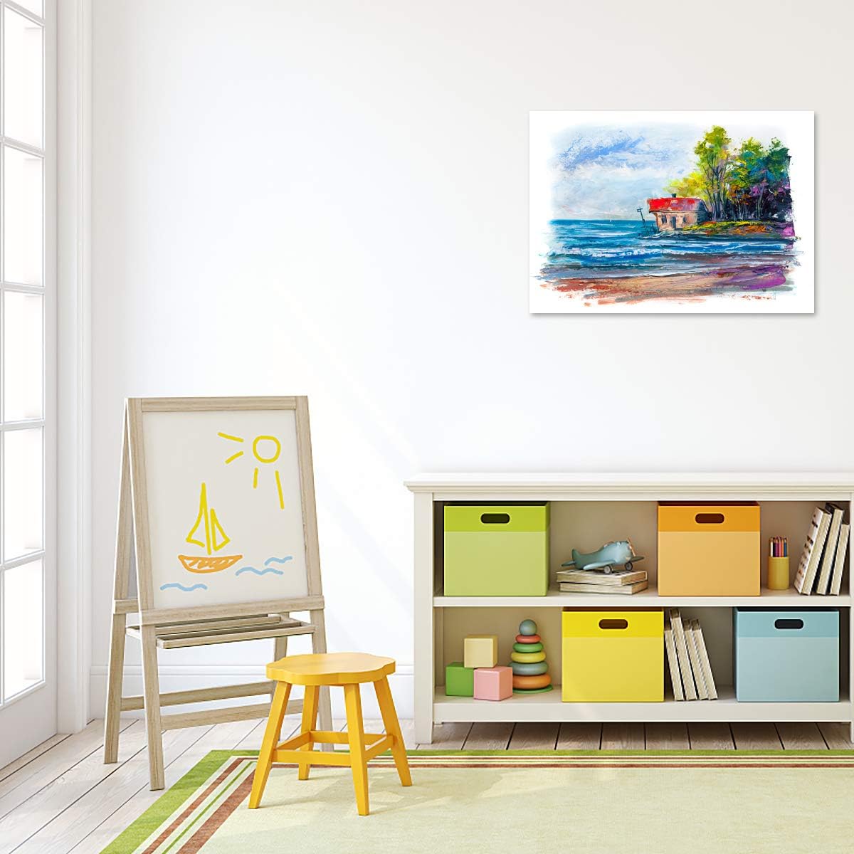 GOTIDEAL Canvas Panels 8x10" inch Set of 10, Professional Primed White Blank- 100% Cotton Artist Canvas Boards for Painting, Acrylic Paint, Oil Paint Dry & Wet Art Media