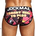 JOCKMAIL Brand Sexy Men Underwear hot Fun Playful Printed Men briefs Men Panties