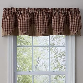 Park Designs Town and Country Wine Point Valance