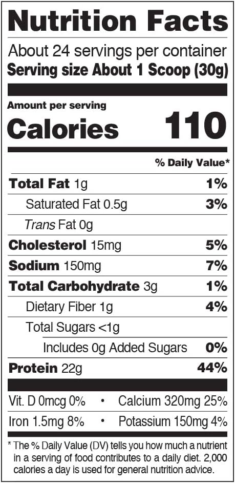 Nutrition Chocolate Milkshake Protein Powder, High Protein, Low Carb, Gluten Free, Soy Free, 1.6 lbs (Pack of 1): Health & Personal Care