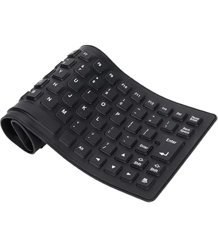 Amazon.com: Adesso AKB-212UB Waterproof Flex Keyboard Mini Size 87