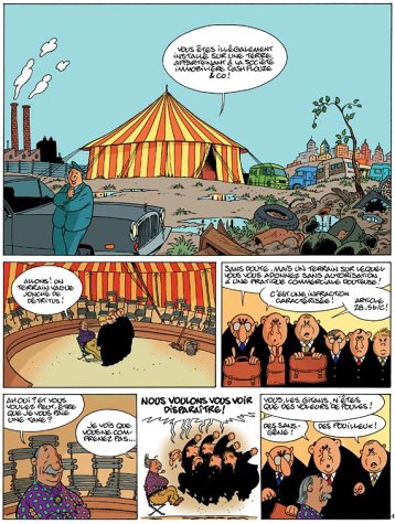 Les  gadjos du cirque