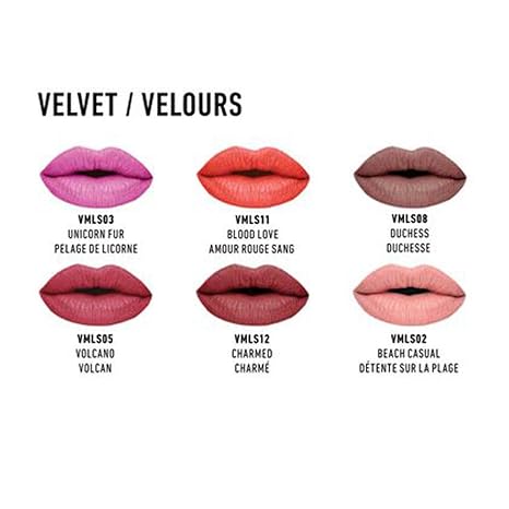 Amazoncom Nyx Professional Makeup Satin Vs Velvet Vault