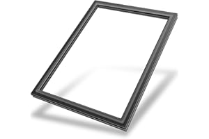 ARLBA Upgraded 242193212 Refrigerator Door Gasket Seal Replacement Compatible with Frigidaire Ken-more Cro-sley Refrigerator Fresh Food Door Gasket 3513466 AP5806924 PS9493822 EAP9493822 Fridge Seal Black