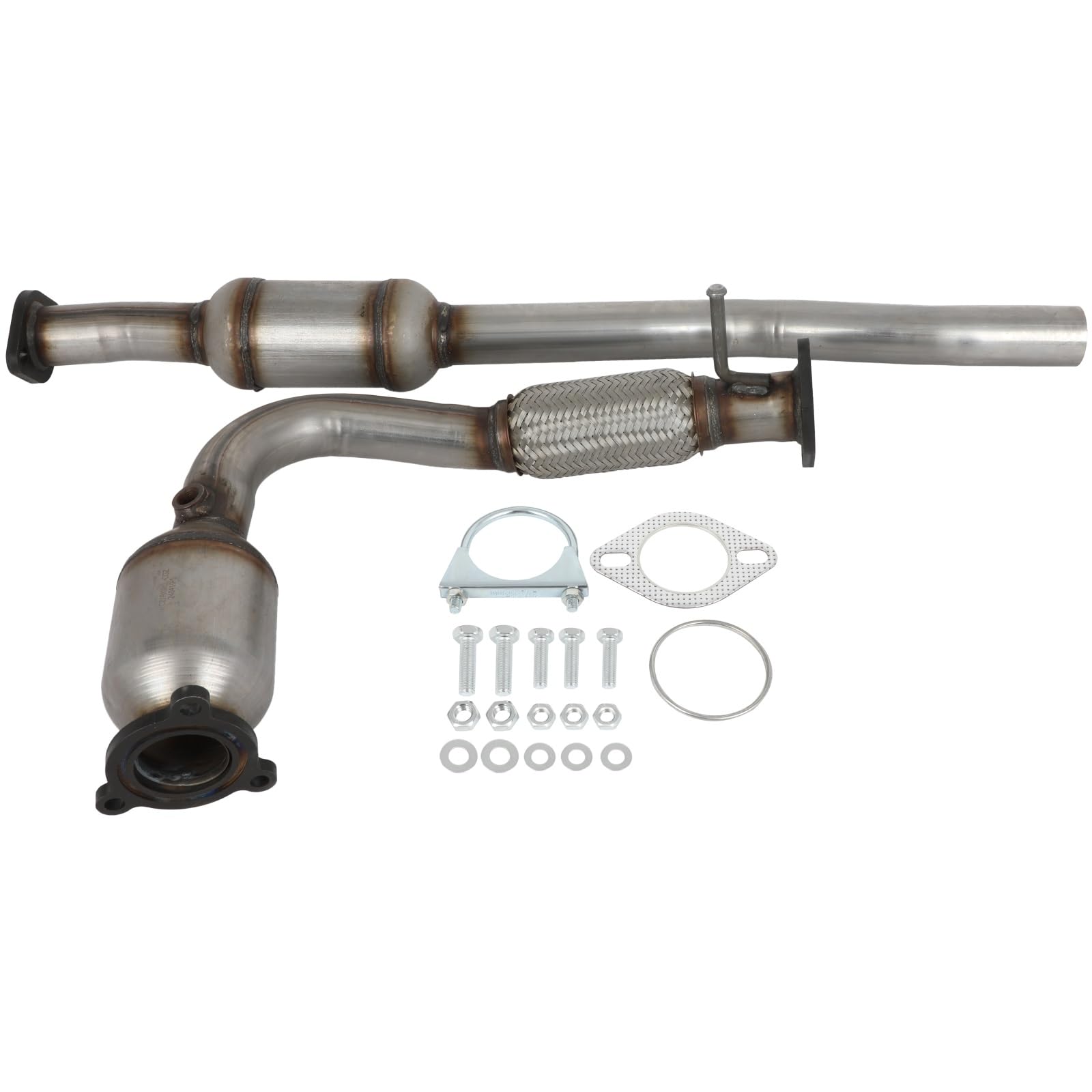 SCITOO 16581 54850 Front and Rear 2PCS Catalytic