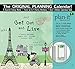Wells Street by Lang - “Get Out and Live”, 2018 Plan-It Wall Calendar, Artwork by Debbie Taylor-Kerman - 17 Month (Aug. 2017 - Dec. 2018) - Pocket, Tab, Whiteboard - Open 12