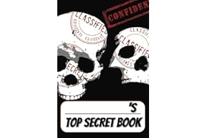 Top Secret Boy's Notebook: A Personalized Boy's Journal and Activity Book with Maze Puzzles and a Funny Diary Cover