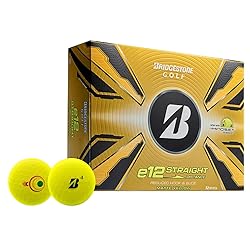 Bridgestone Golf e12 Straight Matte Yellow