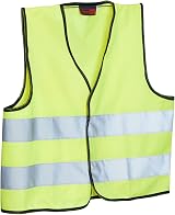 Blackrock Kids Hi Vis Vest Yellow 4-6 Years Unisex Childrens Safety EN1150 view 2