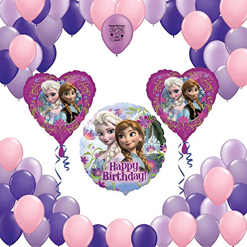 Frozen Party Supplies Balloon Explosion Elsa Anna Decoration Set - 52 Count Frozen Party Supplies Balloon Explosion Elsa Anna Decoration Set - 52 Count