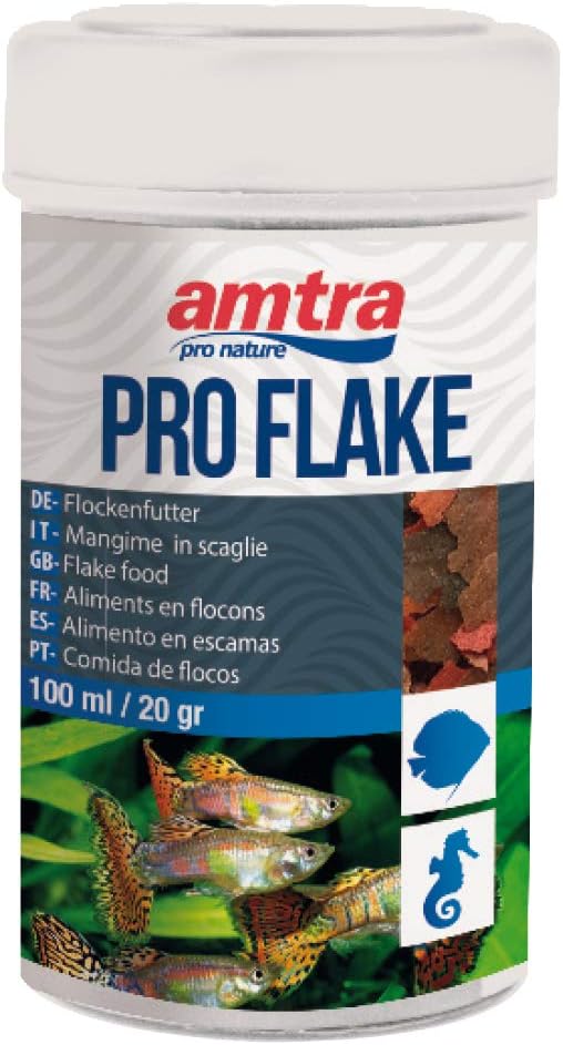 Mangime In Scaglie Per Pesci Erbivori Tropicali - Con Spirulina Al 38%, 250ml, Prodotto Da PRODAC - Foto 6