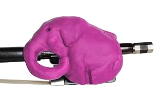 Purple Raspberry Things 4 Strings CelloPhant Cello / (French-style bow) Bass Bow Hold Teaching Aid Accessory (Purple Raspberr