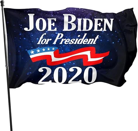 Amazon Com 2020 Joe Biden Flag Banner Durable And Uv Fade Resistant For Inside And Outside Rooms Polyester 3x5 Feet Garden Outdoor