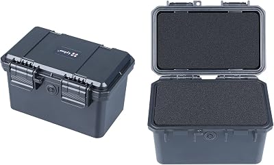 Lykus HC-1530 Mini Hard Case Dry Box Foam Insert IP66 Splash Proof Cellphone