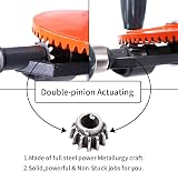 Swpeet Powerful Hand Drill 1/4 Inch with 13Pcs Drill Bit Set Red Silver view 8