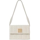 INYA NEW YORK QUEEN'S N°1 Vegan Leather Shoulder Clutch Satchel Designer Bag Medium Evening Casual Party Work Women Handbag