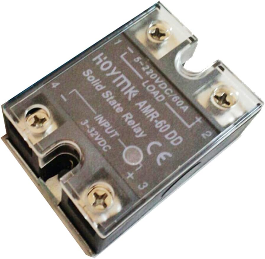 Hoymk Amr-60dd Dc-dc 60a Actually 3-32v Dc to 5-220v Dc Amr 60dd Single Phase Solid State Relay