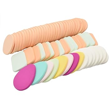 24pcs Disposable Makeup Sponge Comsetics Puff Amazon Com