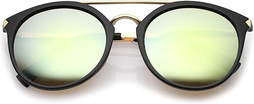 reflective bridge sunglasses