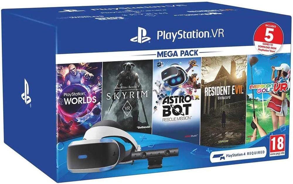 Playstation VR Mega Pack para PS4 - CUH-ZVR2 em Promoção no Oferta