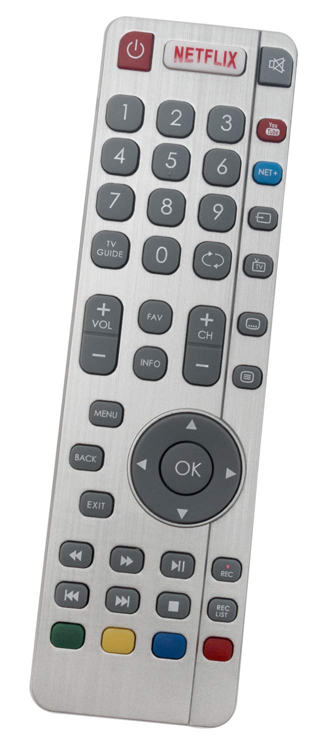 ALLIMITY DR0337 Remote Control Replace Fit for FHD TV LC-40CUG8052K LC-43CFG6242K LC-43CFG6352E LC-40CFG6452K LC-49CFG6022E LC-49CFG6352K LC-49CUG8361KS LC-55CFG6021K