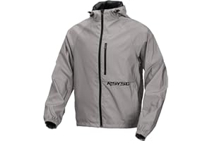 RSYSO 360° Motorcycle Reflective Jacket for Men & Women Windbreaker for Night Cycling, Motorcycle, Running Hiking,Walk a Dog