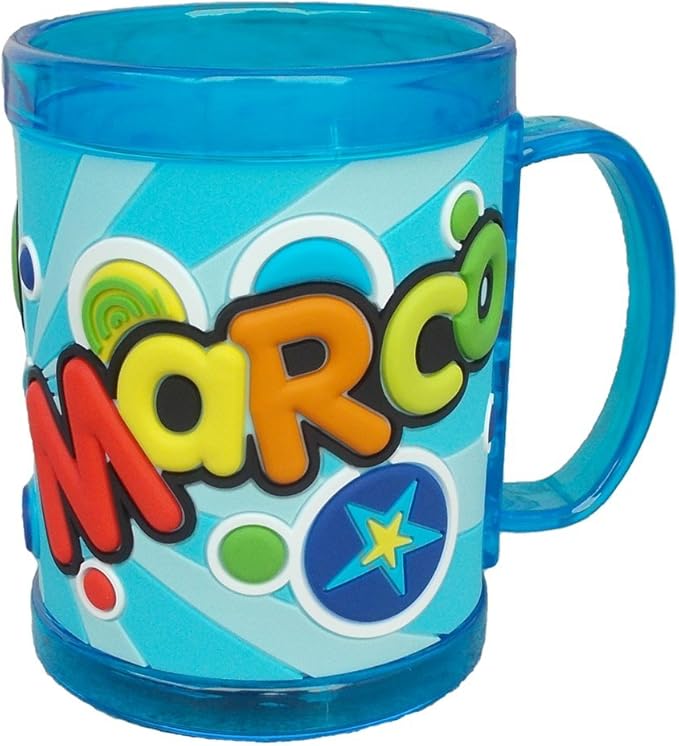 Set 6 Tazze Da Caff&egrave; In Plastica Infrangibili NEO - 350ml Nero, Ideali Per Campeggio, Bambini E Anziani