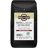 Verena Street 5 Pound Espresso Beans, Shot Tower Espresso Whole Bean, Rainforest Alliance Certified Arabica Coffee