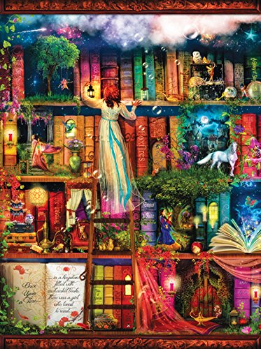 Treasure Hunt Bookshelf 1000 pc Jigsaw Puzzle